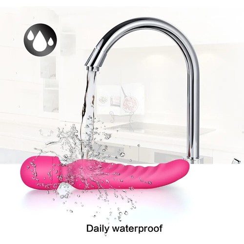 Heizmodell Vibrator für Frauen Leises Massagegerät Dual-End Wand Massagestab - Bild 7 von 8