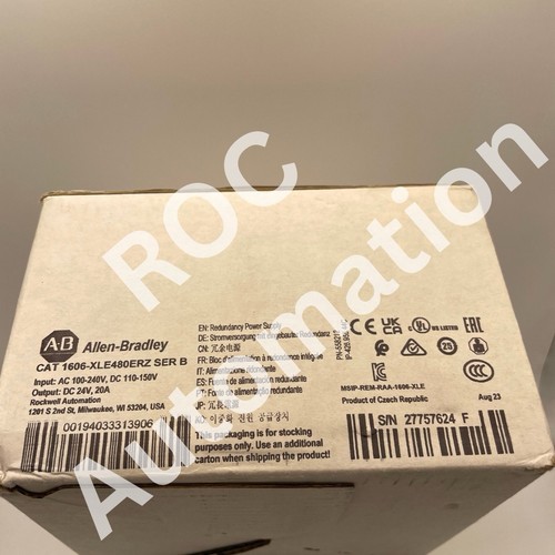 New Sealed Allen-Bradley 1606-XLE480ERZ Power Supply output 480 W. Voltage AC/DC - Picture 4 of 5