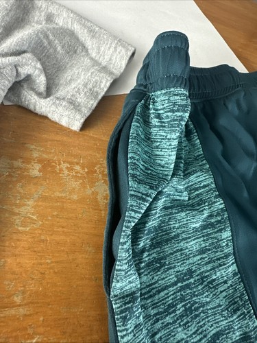 Under Armour Youth Green/Gray Athletic Shorts & T-shirt Activewear Set Size 7 - Picture 10 of 10