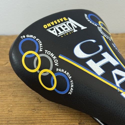 Selle Saddle Bassano Vuelta CHAMPION Retro bicycle saddle Vintage 1990s RARE - Picture 4 of 13