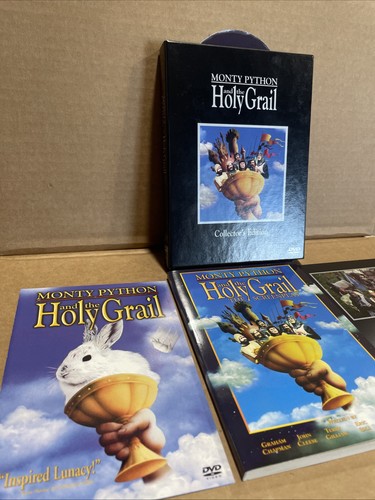 Monty Python And The Holy Grail Collectors Edition 2 DVD Set Complete - Picture 6 of 7