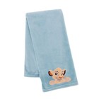 Disney Baby Lion King Adventure Baby Blanket by Lambs & Ivy - Blue, Brown