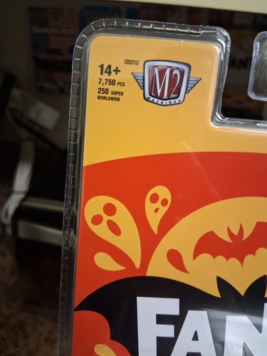 M2 Machines Fanta 1974 Chevrolet K5 Blazer Halloween Car 1/64 Toy Vehicle NEW - Picture 3 of 4