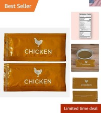 Reduced Sodium Chicken Broth Concentrate - 50 Stick Packs for Healthy Cooking