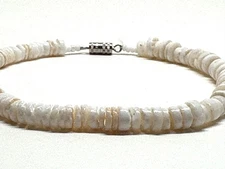 Vintage Puka Shell Anklet Surf Culture Beach