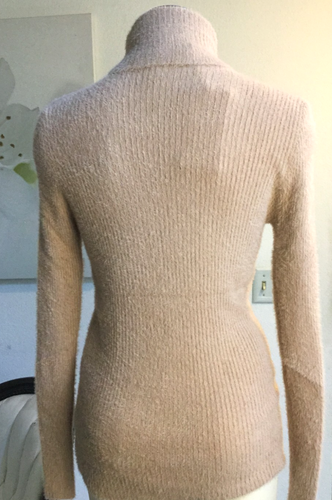 SCHRISTINA CO Rollkragenpullover Pullover weich flauschig flauschig Winter camel S/M - Bild 7 von 9