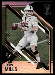 2021 Donruss Elite Green Davis Mills Rookie Houston Texans #168