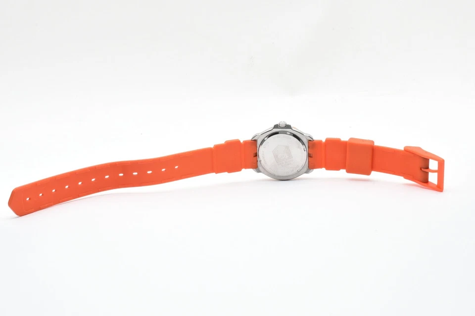 [COMO NUEVO] TAG Heuer Formula 1 373.513 esfera naranja/blanca reloj de cuarzo para hombre Japón Foto 4 de 4