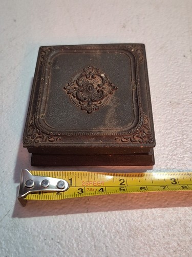 ANTIKES patentiertes 1856 & 1857 LITTLEFIELD PARSONS & Co. DAGUERREOTYPIE ETUI - LESEN - Bild 16 von 19