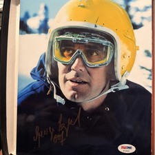 George Lazenby (James Bond 007) signed 8x10 Autograph Photo PSA COA Cert