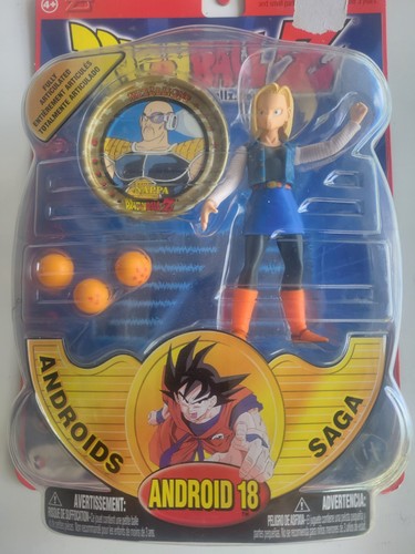 2000 Dragon Ball Z Androids Saga ANDROID 18 action figure sealed - Picture 2 of 7