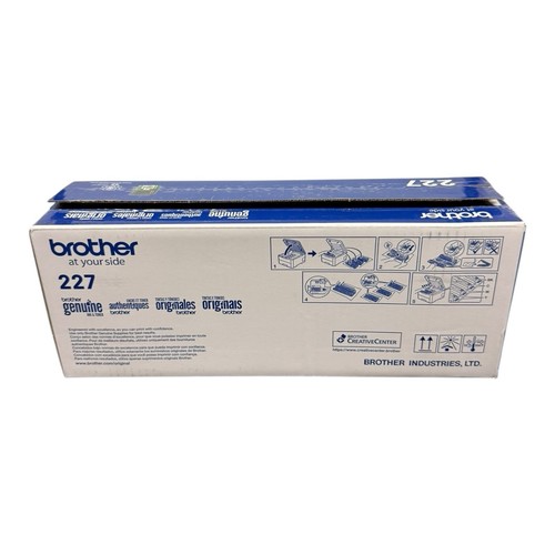 Genuine Brother TN-227BK Black Toner Cartridge High Yield – Open Box - Picture 3 of 8