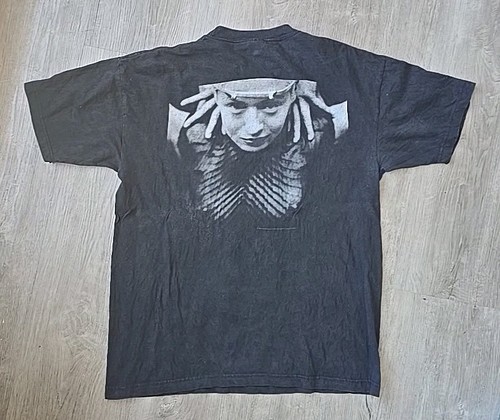 Vintage 1998 Smashing Pumpkins D'arcy Shirt Faces Adore Size Large 22x28 Giant  - Bild 2 von 6