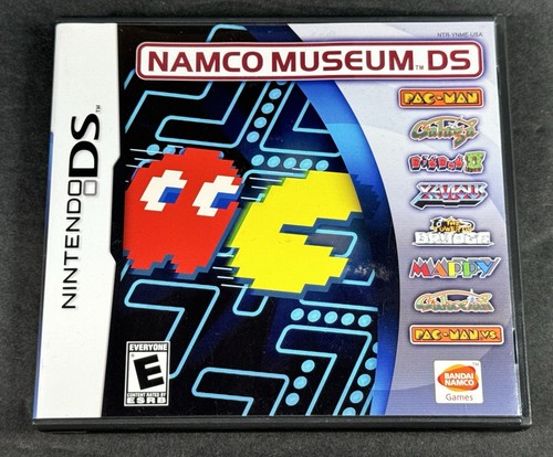 Namco Museum DS (Nintendo DS, 2007) Completo Pac-Man Galaga Dig Dug+