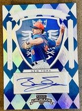 2025 Panini Crusade Brandon Sproat Perennial Auto #PPS-BST New York Mets