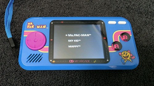 Ms. Pac-Man Pocket Player by My Arcade - 3 In 1 Handheld Mappy Nice Screen 🕹 - Picture 3 of 6