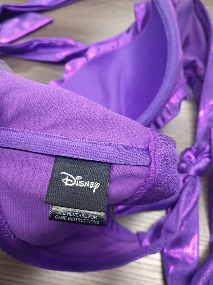 Traje de baño para mujer Disney Ariel Sirenita Bikini Juegos con disfraces Sujetador concha 2XL Foto 4 de 4