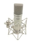 XLR Microphone, Professional Condenser Microphone with 34mm Large Champagne