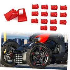 SAUTVS Tire Wheel Hub Caps Wheel Accents Kit for Can-Am Ryker, New Adrenaline