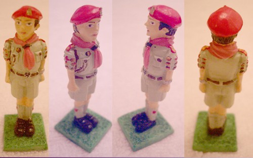 1960's SCOUTS OF BRITISH UK SENIOR SCOUT SS 6cm Figure Figurine Model 1960's SCOUTS OF BRITISH UK SENIOR SCOUT SS 6cm Figure Figurine Model