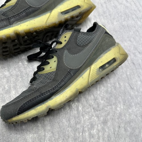 Nike Air Max Terrascape 90 Hombres Negro Lima Hielo DH2973-001 Hombres EE. UU. Talla 8.5 - Imagen 3 de 22