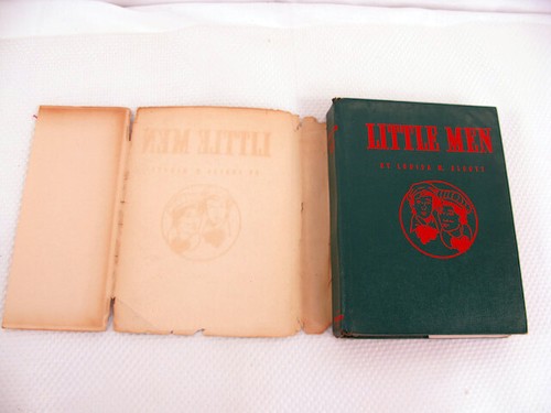Little Men Louisa May Alcott 1940 HC/DJ Book Family Drama Little Women - Picture 11 of 11
