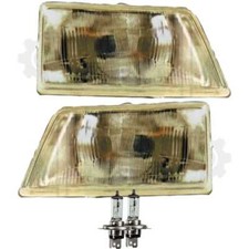 Halogen Scheinwerfer Set für Peugeot 205 II 20A/C 1.1 1.4 741B 20D 741A/C 1.7