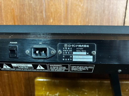 Roland D-50 Sintetizzatore Lineare Sintetizzatore Digitale Batteria Nuova con Custodia - Foto 9 di 12
