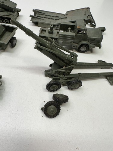 RARE VTG POLITOYS LOT ARTILLERY, MILITARY CONVOY ITALY MIXED PRICE DROP! - Picture 3 of 24