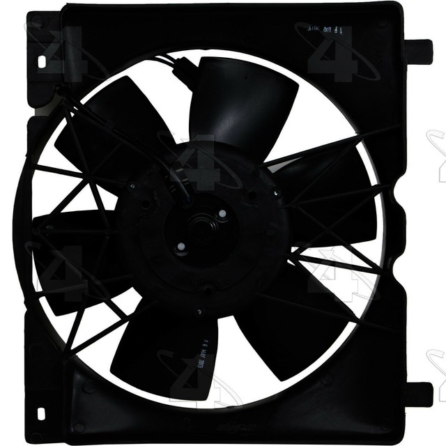 Dual Radiator Condenser Cooling Fan Assembly For Jeep Cherokee 4.0 L6