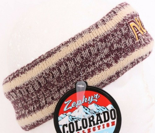 NEW ASU Arizona State Sun Devils Zephyr Winter Headband hat knit Ear Warmer OSFA - Picture 4 of 9