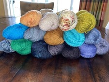 PLUCKY KNITTER YARN: VARIOUS BASES  COLORS  YOU CHOOSE