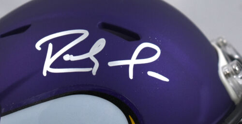 Randy Moss Autographed Minnesota Vikings Speed Mini Helmet- Beckett W Hologram - Picture 2 of 3