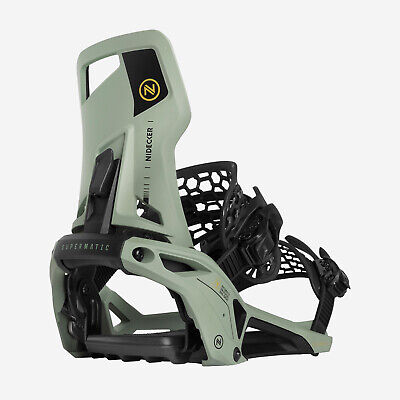 Universal Automatic Snowboard Bindings Nidecker Supermatic Olive | eBay Universal Automatic Snowboard Bindings Nidecker Supermatic Olive | eBay