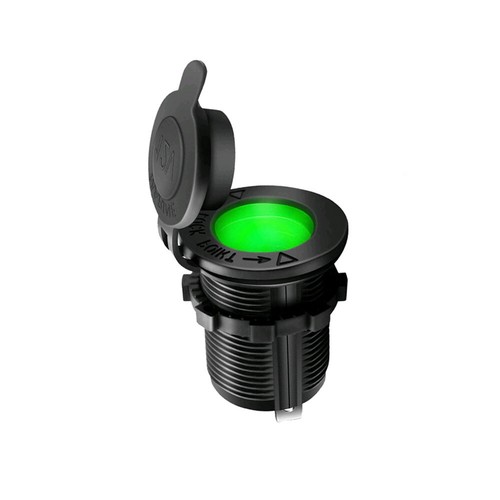 1x DC 12V Waterproof Auto Car Parts Cigarette Lighter Socket Power Outlet Socket - Picture 13 of 15