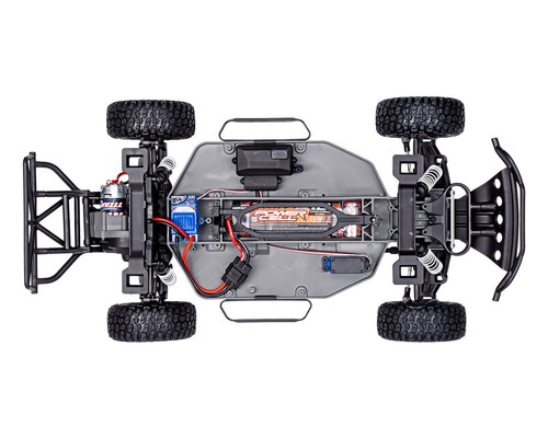 Traxxas Slash HD RTR blau Clipless mit Akku und USB-C Ladegerät TRX58234-8-BLUE - Bild 4 von 6