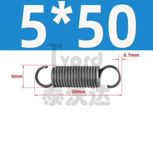 OD 3mm-20mm Expansion Springs Extension Tension Spring Wire Diameter 0.3mm-2mm  - Picture 90 of 254