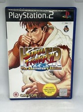 Hyper Street Fighter 2 The Anniversary Edition PS2 PlayStation 2 Complete PAL