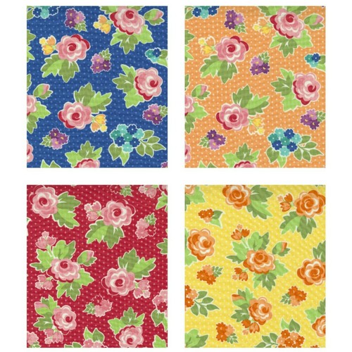 Moda Charm Pack - Love Lily by April Rosenthal - 42 fabrics 5" x 5" - Picture 3 of 10