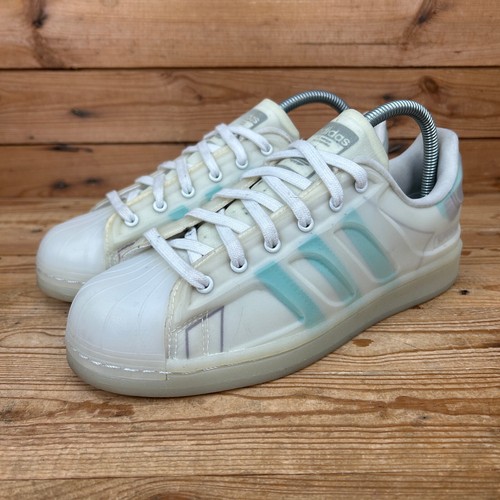 Adidas Trainers Womens Size UK 5.5 Superstar Futureshell White Originals Shoes - Picture 5 of 13