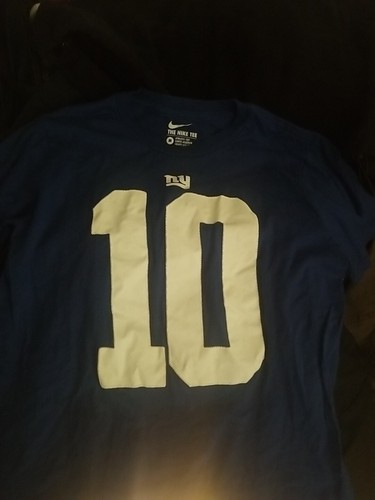 Eli Manning New York Giants Nike Tee Athletic Cut Youth blue shirt used - Medium - Bild 1 von 3