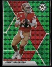 2020 Panini Mosaic #174 Jimmy Garoppolo Prizm Green