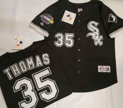 2005 World Series Chicago White Sox THOMAS KONERKO PIERZYNSKI Baseball Jersey