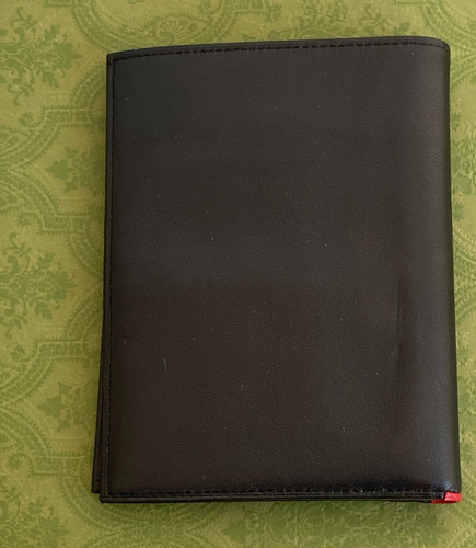 NWT TUMI The Modernist #01771D Passport Case /Wallet Leather - Black - Picture 4 of 7