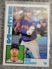 Pete Alonso 2019 Topps #T84U-24 Mets 35th Anniversary RC Rookie