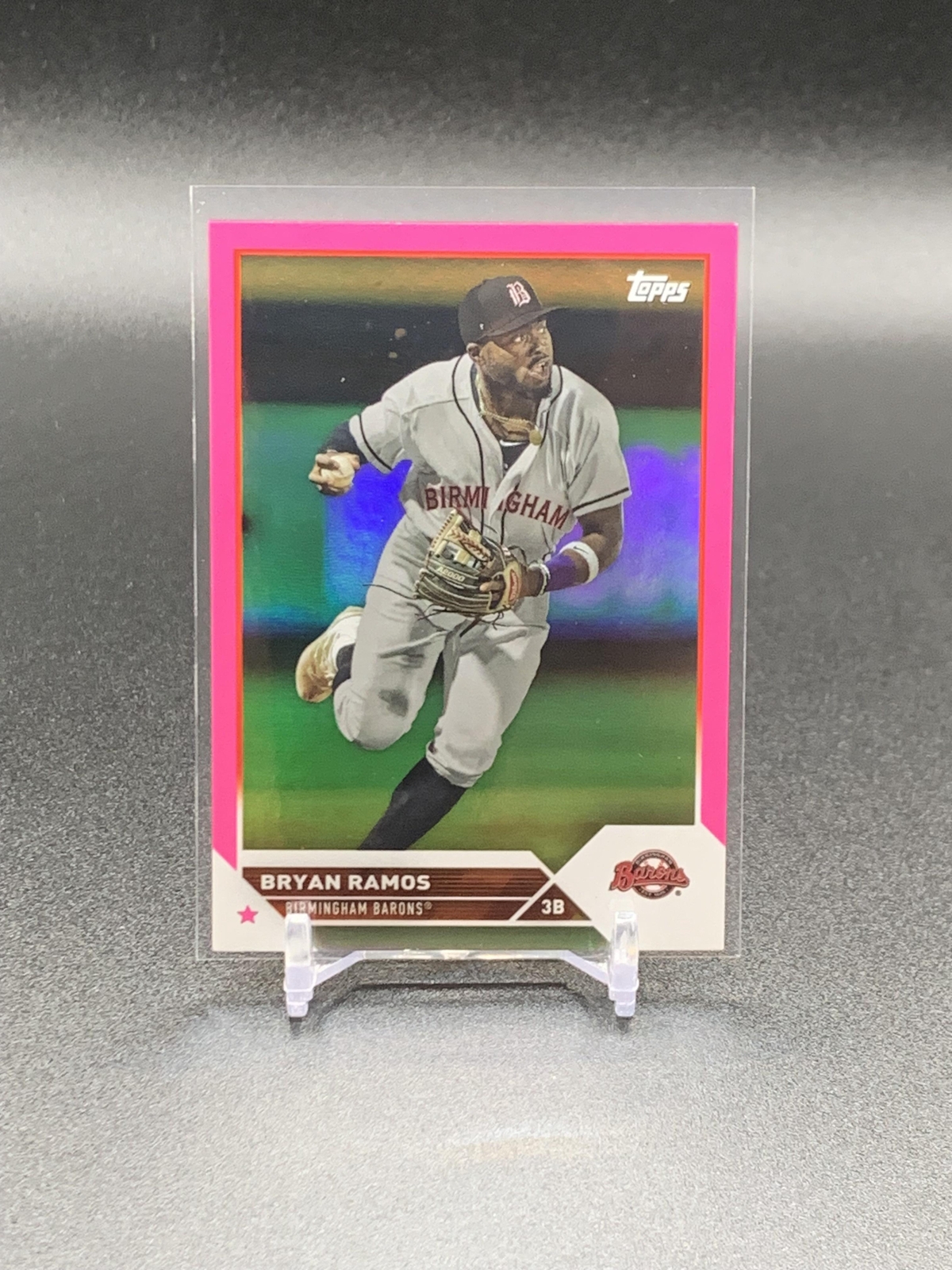 2023 Topps Pro Debut Bryan Ramos PD-39 Fuchsia Foil /199 | Chicago White Sox