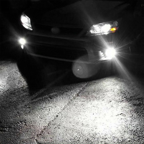 2 PIEZAS 6000k Alta Potencia Xenón Blanco Aluminio H10 9045 Coches Luces Antiniebla LED Bombillas - Imagen 8 de 8