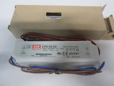 MeanWell LPV-35-24 LED Driver Switching Power Supply 35W 24V 1.5A