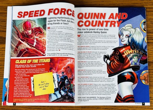DC COMICS PREVIEWS  MAGAZINE REBIRTH UNIVERSE 2016 HARLEY QUINN BATMAN Books - Picture 3 of 7