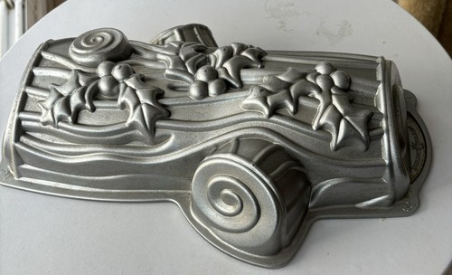 Molde Para Bizcochos Nordic Ware. Bouche De Noel. Tronco De Navidad .